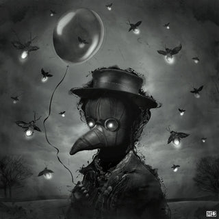 "Black Celebration" Exclusive Large Square Print with SHIPPING INCLUDED