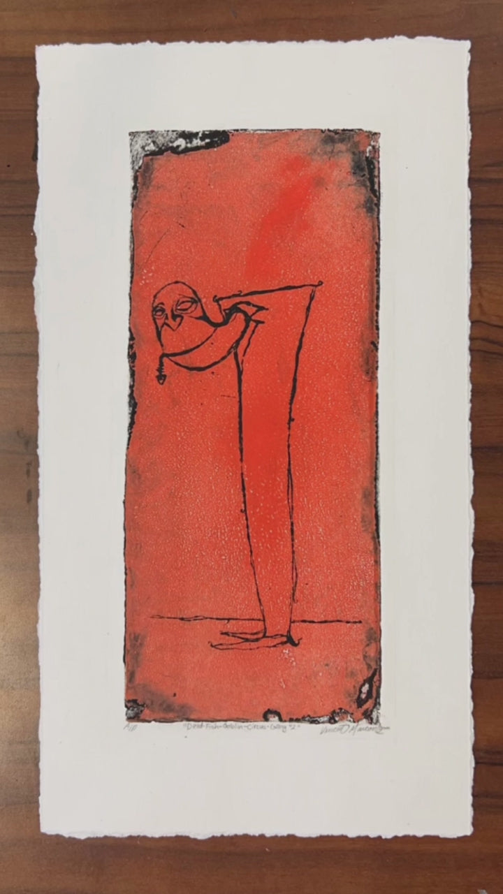 20 Year Old Goblin Etching Reworked 20 years Later (With Mat)