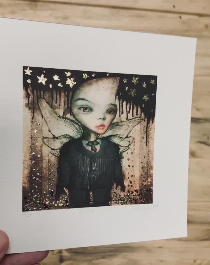 Slumber #24 of 25 with GOLD hand embellished foiling