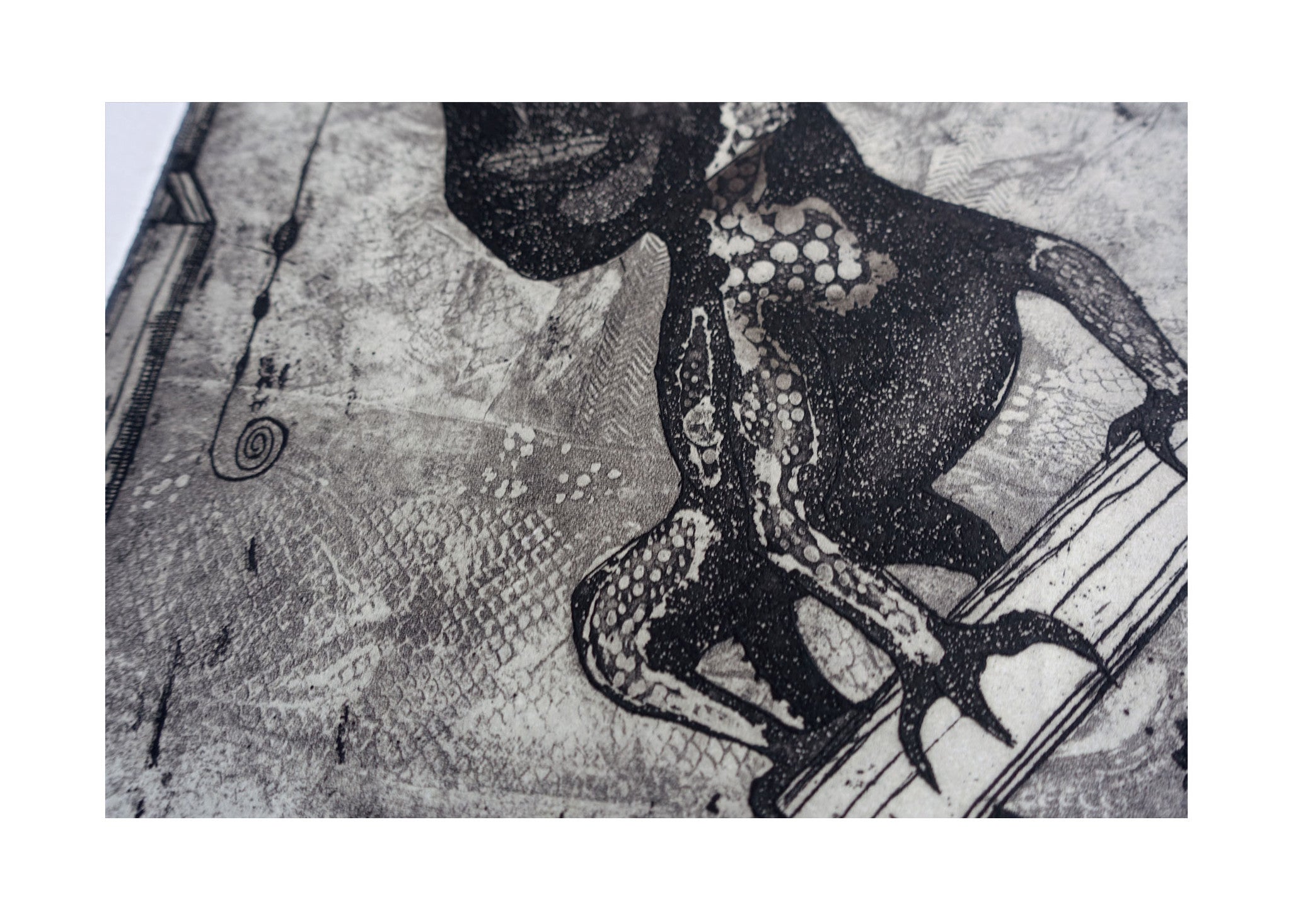 A Portrait of Gollum ~ Brown Slate