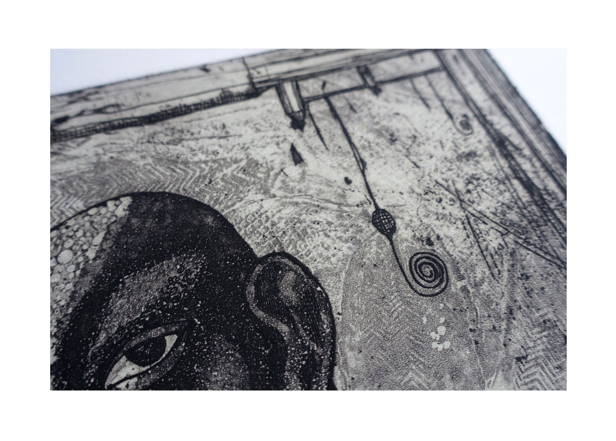 A Portrait of Gollum ~ Brown Slate