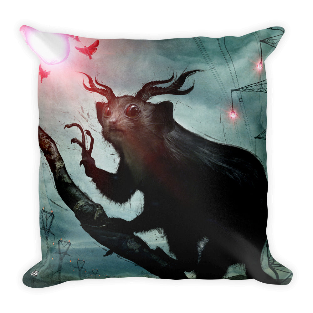 "Lemurlope" Square Pillow