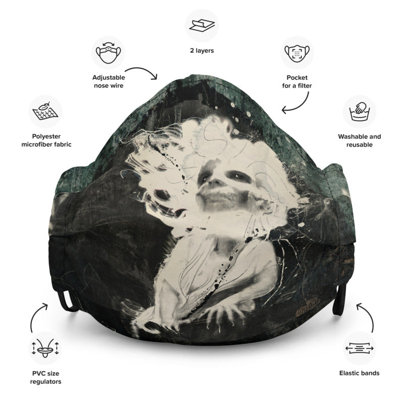 Ghosty Face Mask
