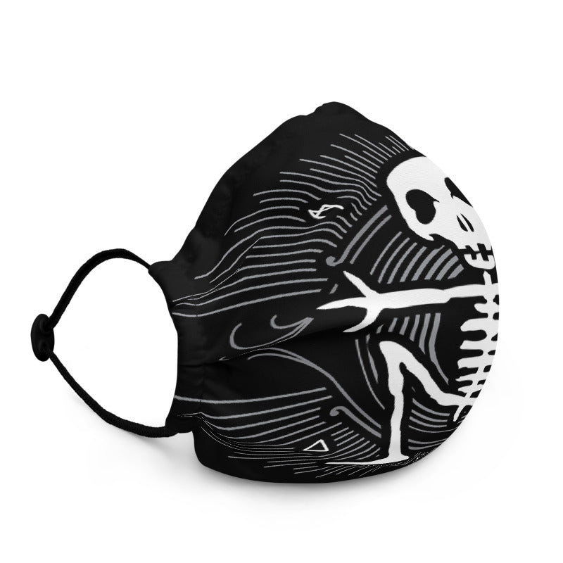 My Pet Skeleton Logo Face Mask