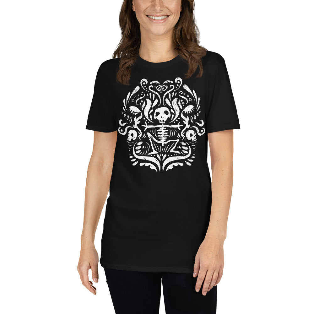 MPS Damask Design ~ Short-Sleeve Unisex T-Shirt