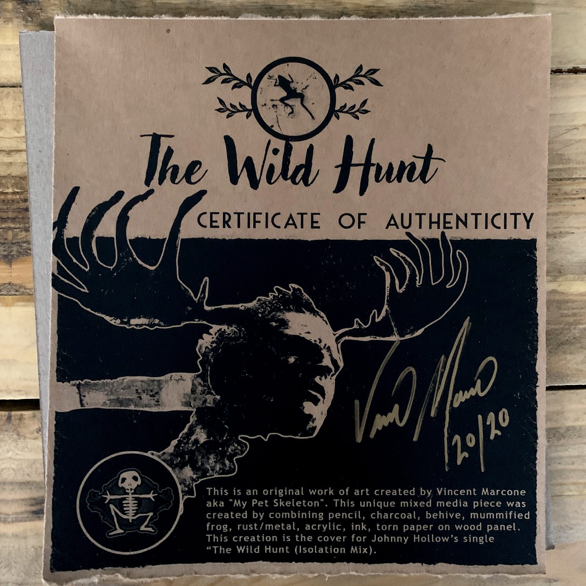 The Wild Hunt (Mixed Media)